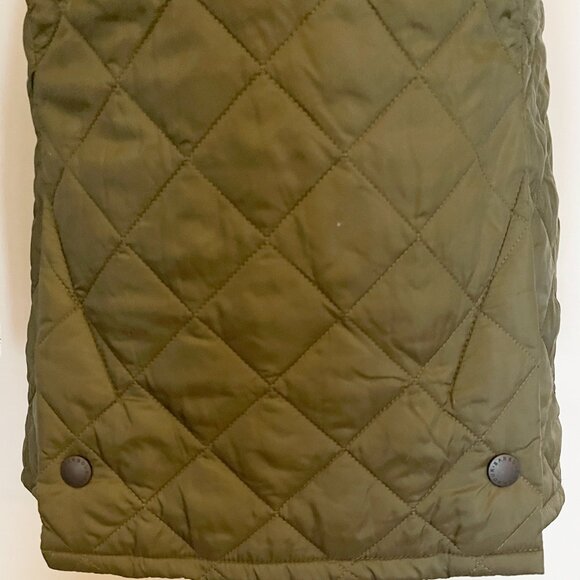 Barbour Heritage Liddesdale Quilted Barn Jacket - Olive Green Size XXS - Picture 8 of 10